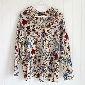 Zara Floral Blouse